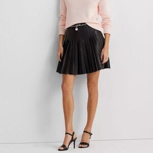 Ralph Lauren Black Skater Mini Skirt